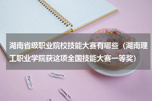 湖南省级职业院校技能大赛有哪些（湖南理工职业学院获这项全国技能大赛一等奖）