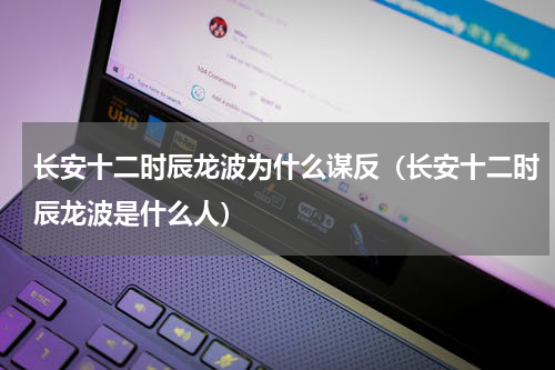 长安十二时辰龙波为什么谋反（长安十二时辰龙波是什么人）