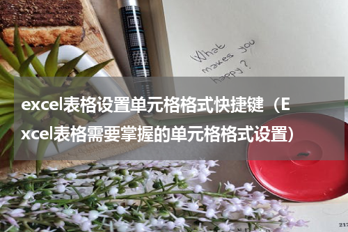 excel表格设置单元格格式快捷键（Excel表格需要掌握的单元格格式设置）