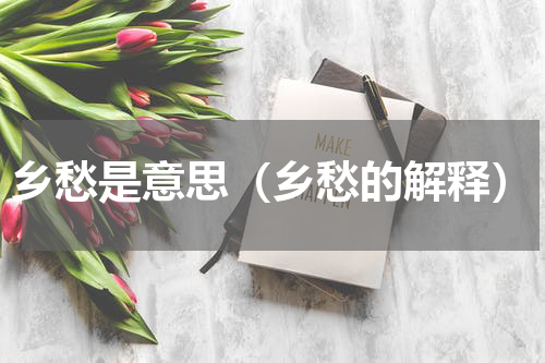 乡愁是意思（乡愁的解释）