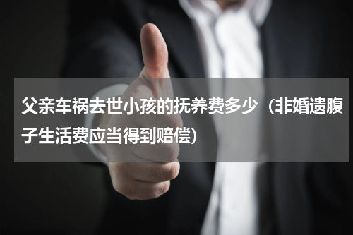 父亲车祸去世小孩的抚养费多少（非婚遗腹子生活费应当得到赔偿）