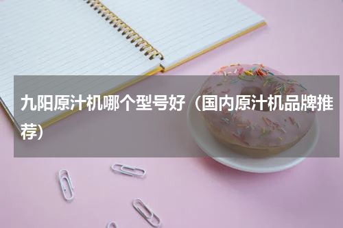 九阳原汁机哪个型号好（国内原汁机品牌推荐）