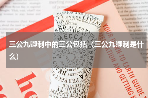 三公九卿制中的三公包括（三公九卿制是什么）