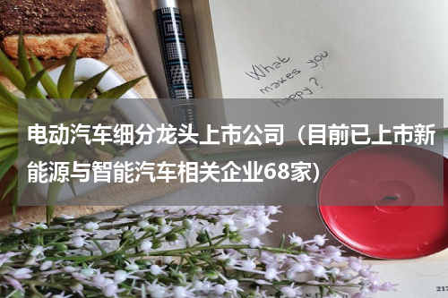 电动汽车细分龙头上市公司（目前已上市新能源与智能汽车相关企业68家）