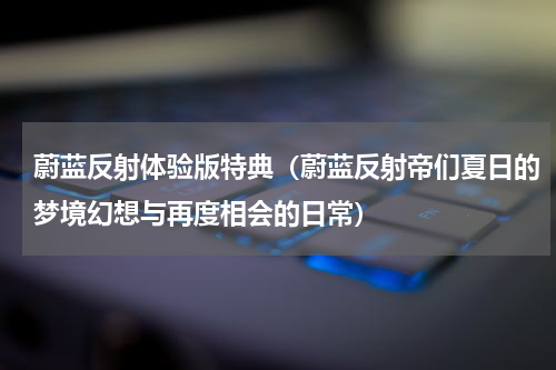 蔚蓝反射体验版特典（蔚蓝反射帝们夏日的梦境幻想与再度相会的日常）