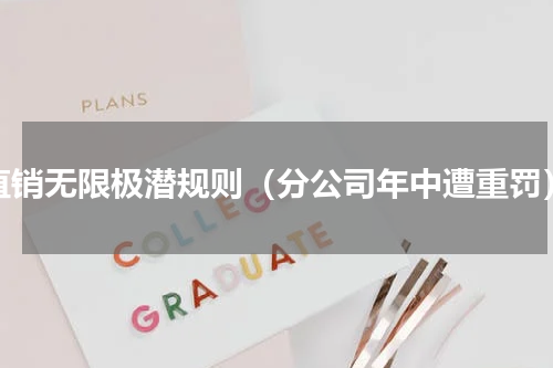 直销无限极潜规则（分公司年中遭重罚）