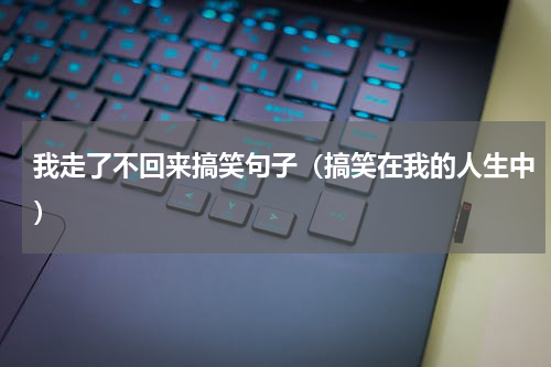 我走了不回来搞笑句子（搞笑在我的人生中）