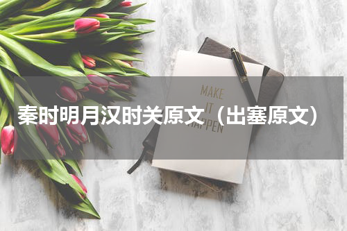 秦时明月汉时关原文（出塞原文）
