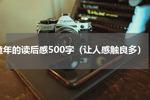 童年的读后感500字（让人感触良多）