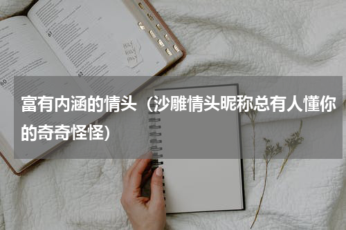 富有内涵的情头（沙雕情头昵称总有人懂你的奇奇怪怪）