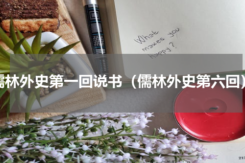 儒林外史第一回说书（儒林外史第六回）
