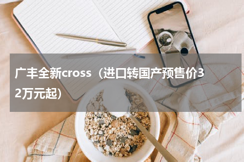 广丰全新cross（进口转国产预售价32万元起）