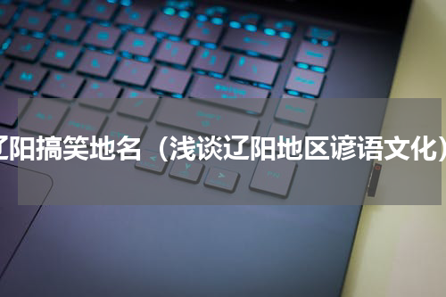 辽阳搞笑地名（浅谈辽阳地区谚语文化）