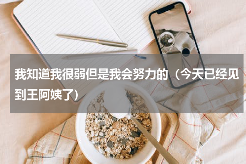 我知道我很弱但是我会努力的（今天已经见到王阿姨了）