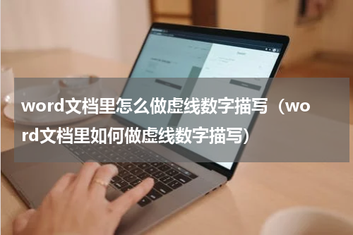 word文档里怎么做虚线数字描写（word文档里如何做虚线数字描写）