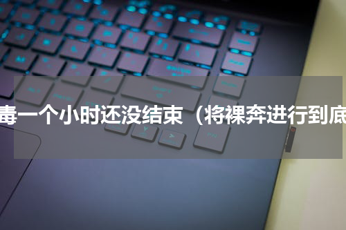 杀毒一个小时还没结束（将裸奔进行到底）