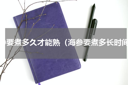 海参要煮多久才能熟（海参要煮多长时间）