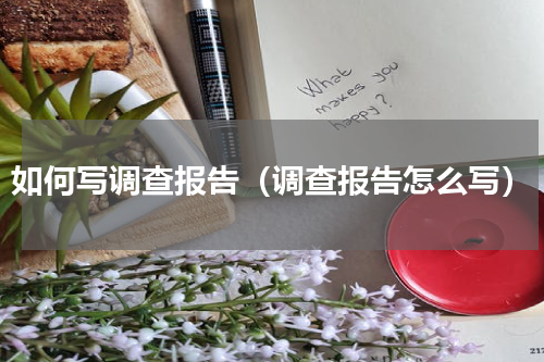 如何写调查报告（调查报告怎么写）