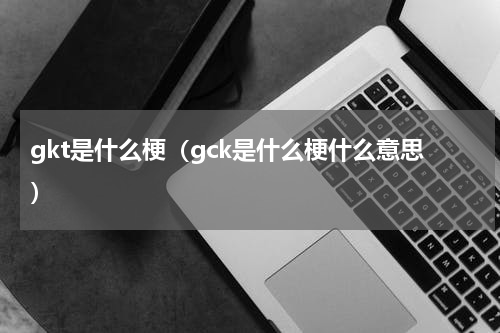 gkt是什么梗（gck是什么梗什么意思）