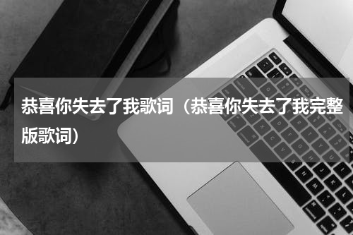 恭喜你失去了我歌词（恭喜你失去了我完整版歌词）