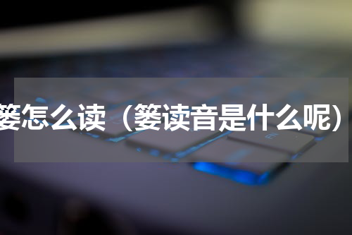 篓怎么读（篓读音是什么呢）