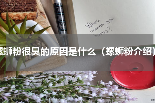 螺蛳粉很臭的原因是什么（螺蛳粉介绍）