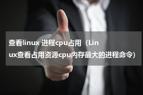 查看linux 进程cpu占用（Linux查看占用资源cpu内存最大的进程命令）