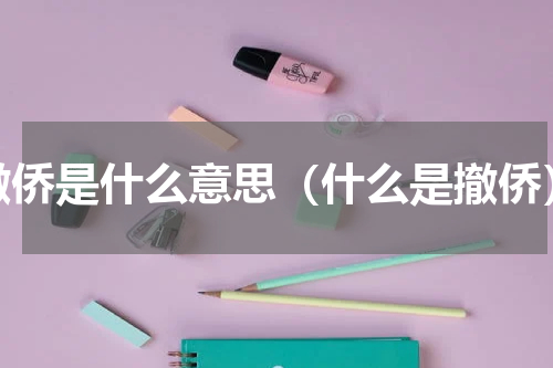 撤侨是什么意思（什么是撤侨）