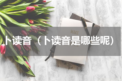 卜读音（卜读音是哪些呢）