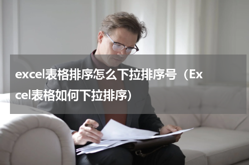 excel表格排序怎么下拉排序号（Excel表格如何下拉排序）