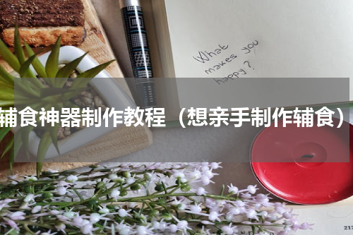 辅食神器制作教程（想亲手制作辅食）