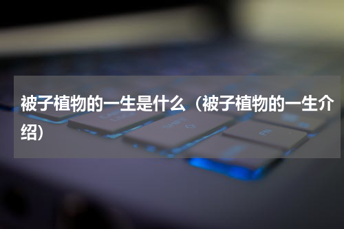 被子植物的一生是什么（被子植物的一生介绍）
