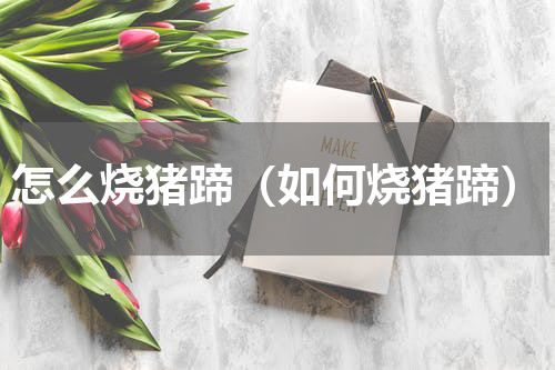 怎么烧猪蹄（如何烧猪蹄）