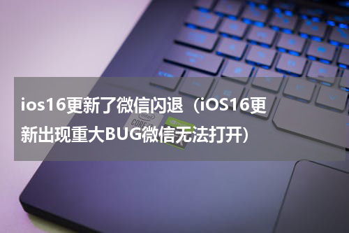 ios16更新了微信闪退（iOS16更新出现重大BUG微信无法打开）