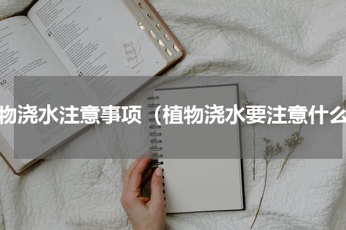 植物浇水注意事项（植物浇水要注意什么）