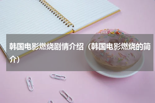 韩国电影燃烧剧情介绍（韩国电影燃烧的简介）