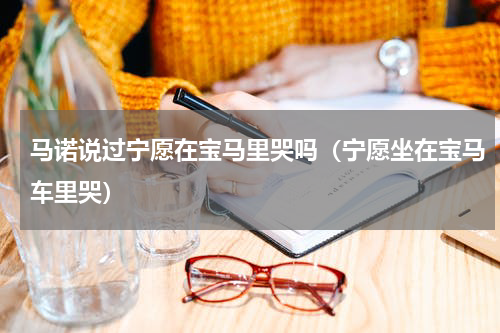 马诺说过宁愿在宝马里哭吗（宁愿坐在宝马车里哭）