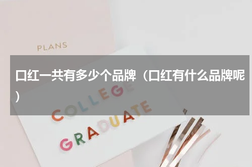 口红一共有多少个品牌（口红有什么品牌呢）