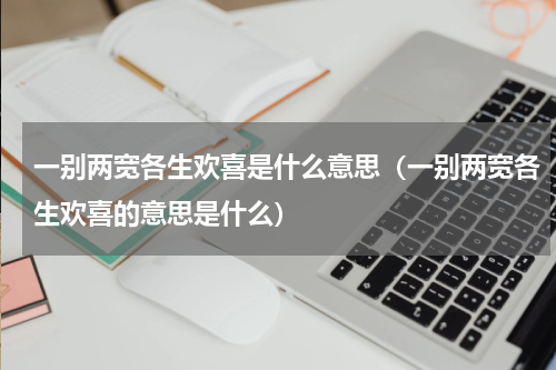 一别两宽各生欢喜是什么意思（一别两宽各生欢喜的意思是什么）