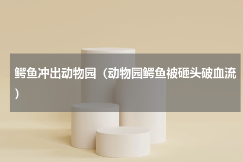 鳄鱼冲出动物园（动物园鳄鱼被砸头破血流）