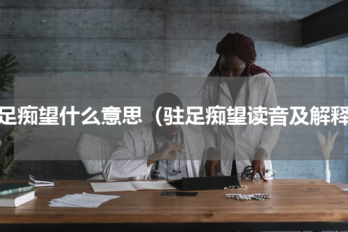 驻足痴望什么意思（驻足痴望读音及解释）