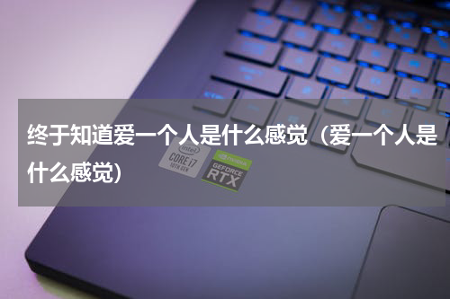 终于知道爱一个人是什么感觉（爱一个人是什么感觉）