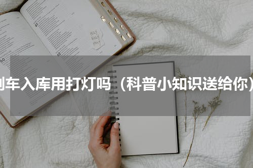 倒车入库用打灯吗（科普小知识送给你）