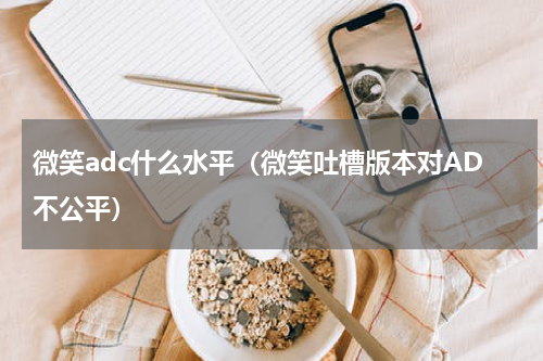 微笑adc什么水平（微笑吐槽版本对AD不公平）