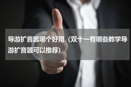 导游扩音器哪个好用（双十一有哪些教学导游扩音器可以推荐）