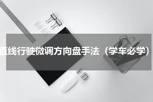 直线行驶微调方向盘手法（学车必学）
