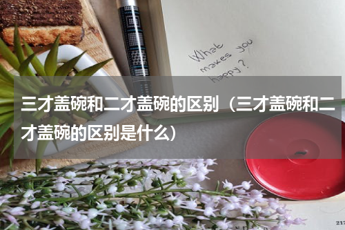 三才盖碗和二才盖碗的区别（三才盖碗和二才盖碗的区别是什么）