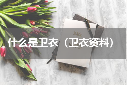 什么是卫衣（卫衣资料）