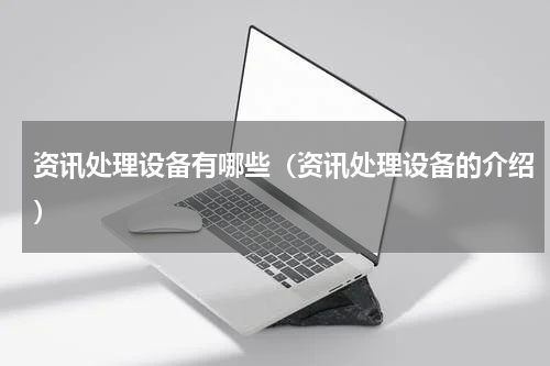 资讯处理设备有哪些（资讯处理设备的介绍）