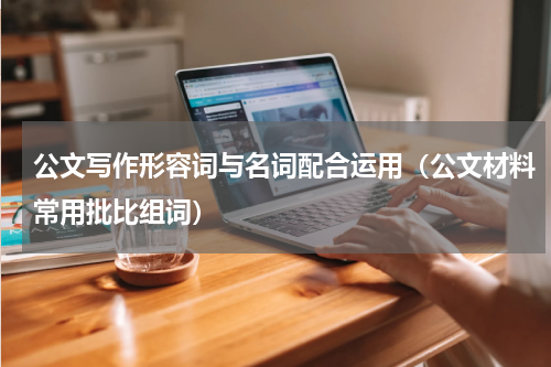 公文写作形容词与名词配合运用（公文材料常用批比组词）
